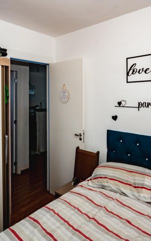 Apartamento à venda com 45m², 2 quartos e 1 vagaQuarto 1