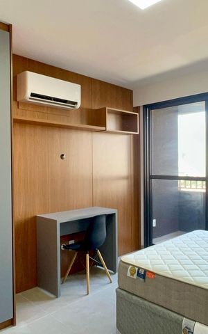 Studio para alugar com 24m², 1 quarto e sem vaga Studio para alugar com 24m², 1 quarto e sem vagaStudio