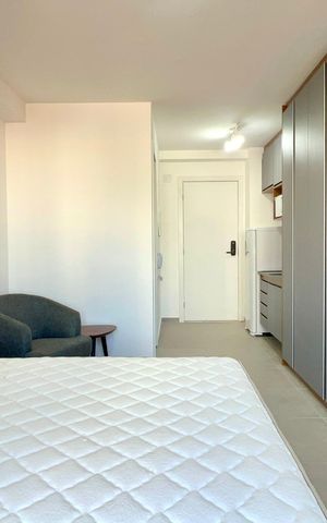 Studio para alugar com 24m², 1 quarto e sem vaga Studio para alugar com 24m², 1 quarto e sem vagaStudio
