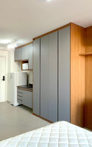 Studio para alugar com 24m², 1 quarto e sem vaga Studio para alugar com 24m², 1 quarto e sem vagaStudio