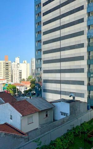 Studio para alugar com 24m², 1 quarto e sem vaga Studio para alugar com 24m², 1 quarto e sem vagaVista da Varanda