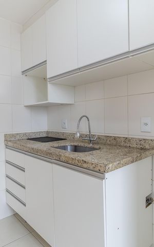 Apartamento para alugar com 78m², 3 quartos e 2 vagas Apartamento para alugar com 78m², 3 quartos e 2 vagasCozinha e Área de Serviço