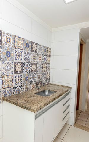 Apartamento à venda com 52m², 2 quartos e 1 vagaCOZINHA