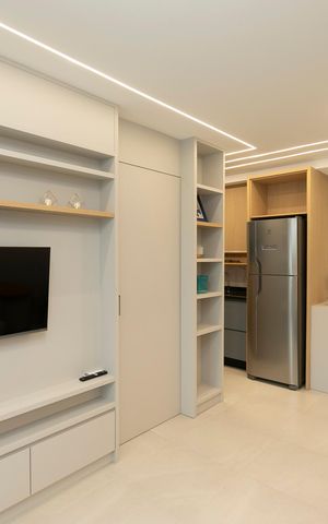 Apartamento para alugar com 46m², 1 quarto e 1 vagaSALA DOIS AMBIENTES