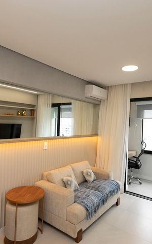 Apartamento para alugar com 46m², 1 quarto e 1 vagaSALA DOIS AMBIENTES