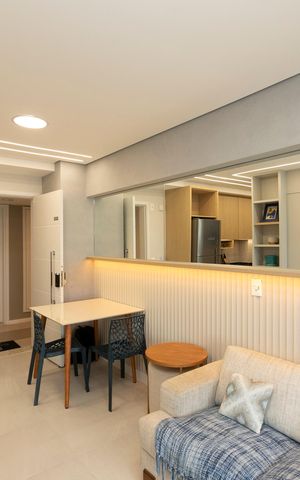 Apartamento para alugar com 46m², 1 quarto e 1 vagaSALA DOIS AMBIENTES