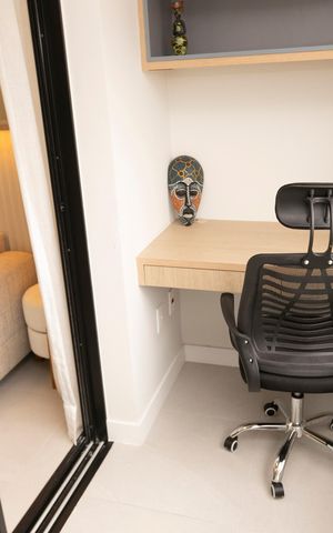 Apartamento para alugar com 46m², 1 quarto e 1 vagaVARANDA