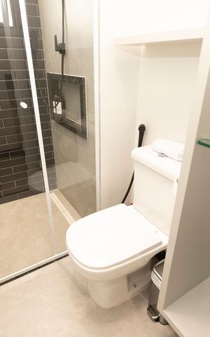 Apartamento para alugar com 46m², 1 quarto e 1 vagaBANHEIRO