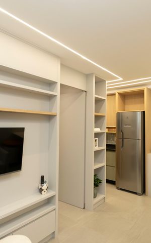 Apartamento para alugar com 46m², 1 quarto e 1 vagaSALA DOIS AMBIENTES