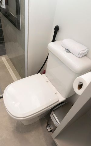 Apartamento para alugar com 46m², 1 quarto e 1 vagaBANHEIRO