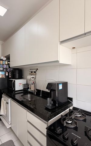 Apartamento à venda com 59m², 2 quartos e 1 vagaCozinha