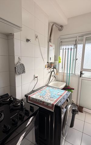 Apartamento à venda com 59m², 2 quartos e 1 vagaÁrea de Serviço