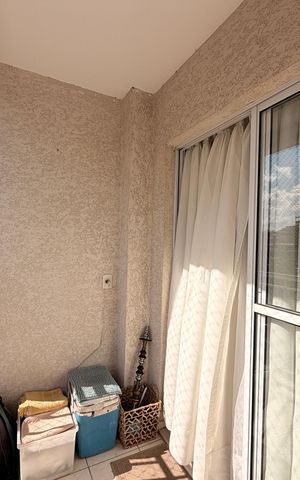 Apartamento à venda com 59m², 2 quartos e 1 vagaSacada