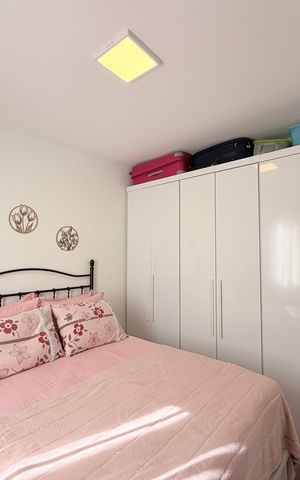 Apartamento à venda com 59m², 2 quartos e 1 vagaQuarto 2 - Suíte
