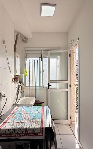 Apartamento à venda com 59m², 2 quartos e 1 vagaÁrea de Serviço