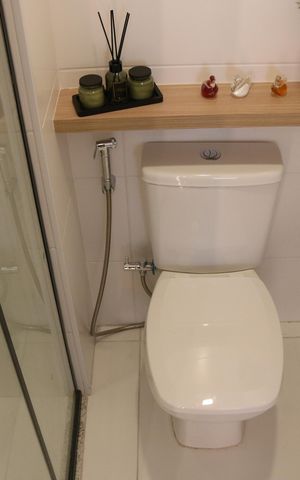 Apartamento para alugar com 26m², 1 quarto e sem vagaBanheiro