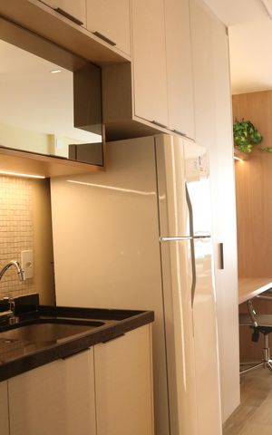 Apartamento para alugar com 26m², 1 quarto e sem vagaCozinha