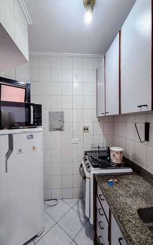Studio para alugar com 42m², 1 quarto e 1 vaga Studio para alugar com 42m², 1 quarto e 1 vagaCozinha