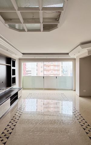 Apartamento à venda com 134m², 3 quartos e 3 vagas Apartamento à venda com 134m², 3 quartos e 3 vagasSala