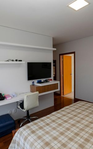 Casa de condomínio à venda com 504m², 3 quartos e 4 vagasSUITE Nº 3 - MASTER