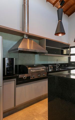 Casa de condomínio à venda com 504m², 3 quartos e 4 vagasESPAÇO GOURMET