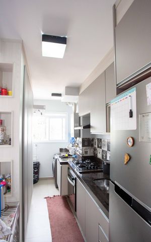 Apartamento à venda com 45m², 2 quartos e 1 vagaCozinha