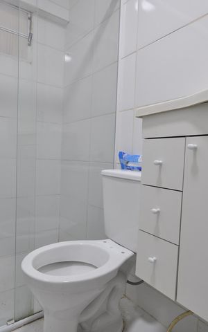 Apartamento para alugar com 50m², 1 quarto e sem vagaBanheiro