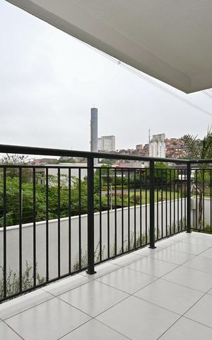 Apartamento para alugar com 48m², 2 quartos e sem vagaVaranda