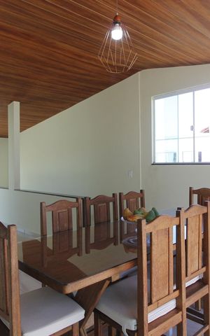 Casa de condomínio para alugar com 120m², 2 quartos e sem vagaSala de Jantar