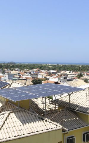 Casa de condomínio para alugar com 120m², 2 quartos e sem vagaVaranda