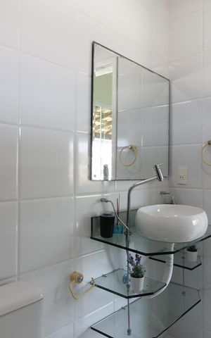 Casa de condomínio para alugar com 120m², 2 quartos e sem vagaBanheiro 2