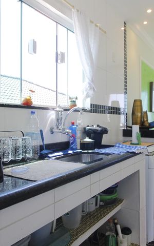 Casa de condomínio para alugar com 120m², 2 quartos e sem vagaCozinha