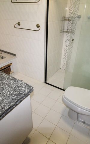Apartamento para alugar com 178m², 4 quartos e 2 vagasBanheiro da Suíte