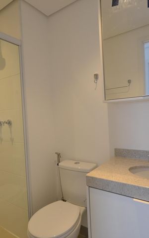 Apartamento para alugar com 58m², 2 quartos e 1 vagaBanheiro Social