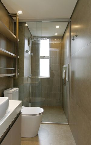 Apartamento à venda com 232m², 4 quartos e 4 vagasBanheiro Social