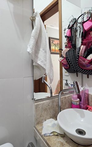 Apartamento à venda com 56m², 2 quartos e 1 vaga Apartamento à venda com 56m², 2 quartos e 1 vagaBanheiro da Suíte