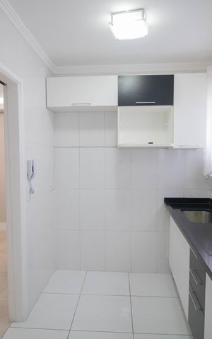 Apartamento à venda com 57m², 2 quartos e 1 vagaCozinha e Área de serviço