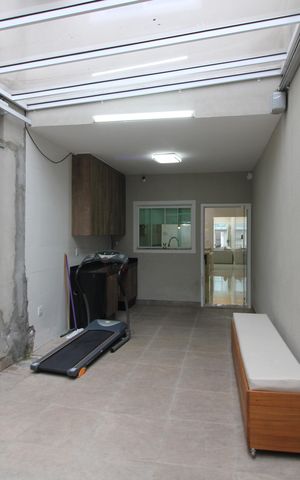 Casa para alugar com 140m², 3 quartos e 2 vagasÁrea gourmet