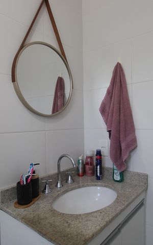 Apartamento para alugar com 78m², 3 quartos e 1 vagaBanheiro da suíte