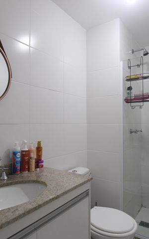 Apartamento para alugar com 78m², 3 quartos e 1 vagaBanheiro social