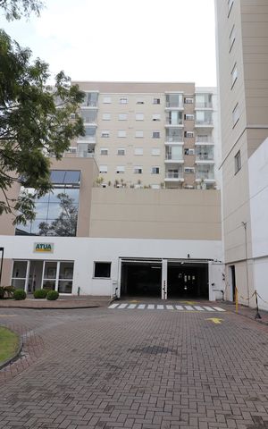Apartamento para alugar com 42m², 2 quartos e 1 vagaFachada e portaria