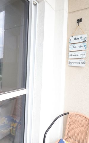Apartamento para alugar com 42m², 2 quartos e 1 vagaVaranda