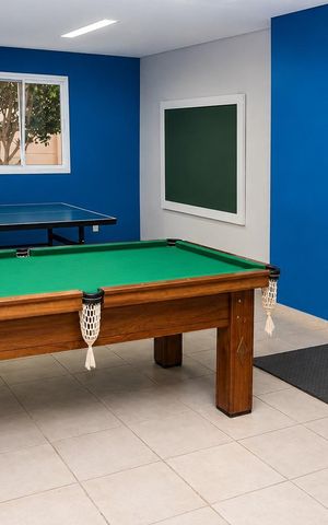Apartamento para alugar com 42m², 2 quartos e 1 vaga Apartamento para alugar com 42m², 2 quartos e 1 vagaSala de Jogos
