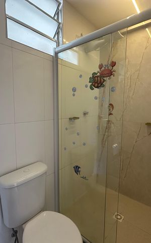 Apartamento para alugar com 50m², 2 quartos e 1 vaga Apartamento para alugar com 50m², 2 quartos e 1 vagaBanheiro da Suíte