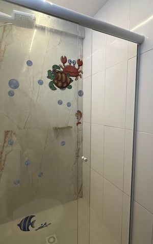 Apartamento para alugar com 50m², 2 quartos e 1 vaga Apartamento para alugar com 50m², 2 quartos e 1 vagaBanheiro da Suíte