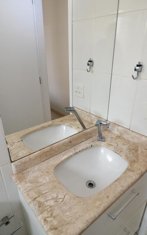 Apartamento para alugar com 55m², 2 quartos e 1 vagaBanheiro Suíte