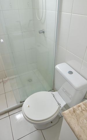Apartamento para alugar com 55m², 2 quartos e 1 vagaBanheiro Suíte