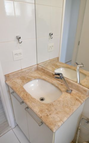 Apartamento para alugar com 55m², 2 quartos e 1 vagaBanheiro Social