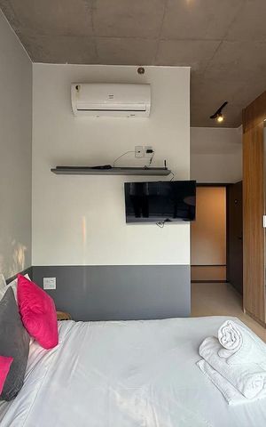 Apartamento para alugar com 24m², 1 quarto e sem vaga Apartamento para alugar com 24m², 1 quarto e sem vagaSala/Quarto