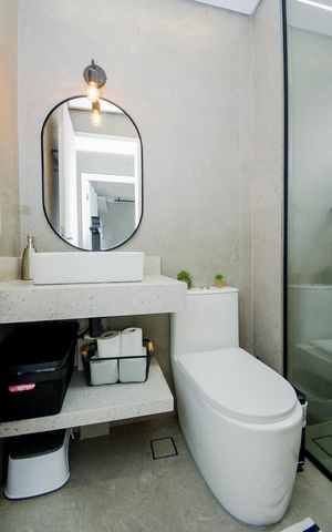 Apartamento à venda com 58m², 2 quartos e 1 vagaBanheiro Social